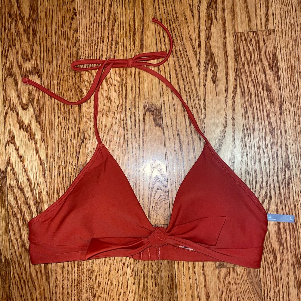 Aerie triangle swim top